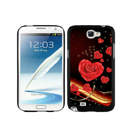Valentine Rose Love Samsung Galaxy Note 2 Cases DNP